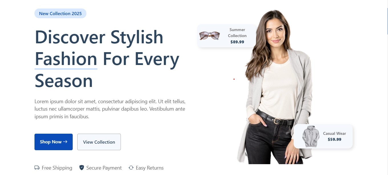 eStore ecommerce web