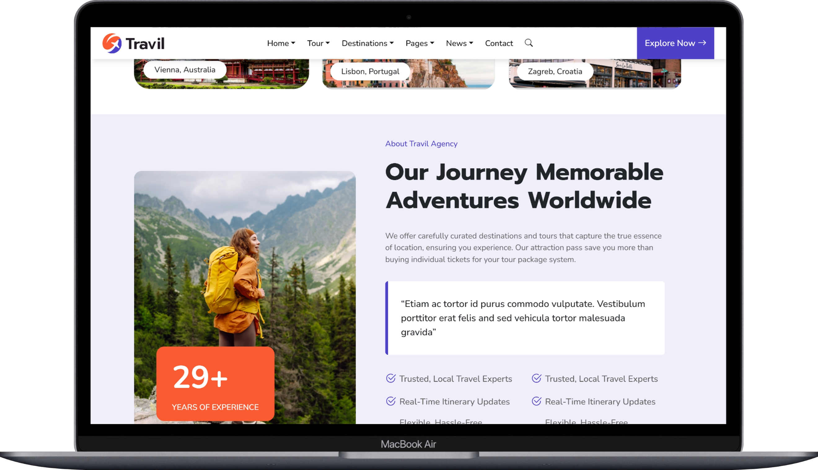 travel web